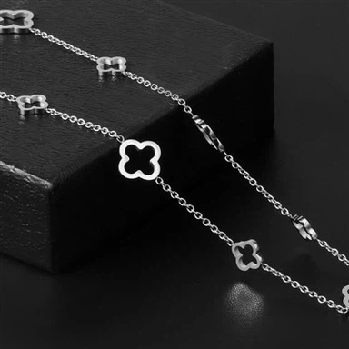 Kløver kæde halskæde