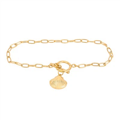 Skallearmbånd med kammusling