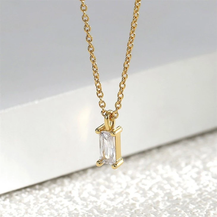zircon stone pendant