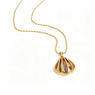Abalone Shell Pendant halskæde