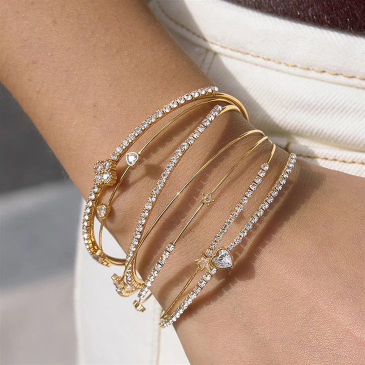 Star Dobbelt åben armring